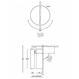 Бра Maytoni Nuance MOD180WL-L4W3K1