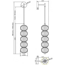 Бра Maytoni Golden Cage MOD216WL-L10G3K