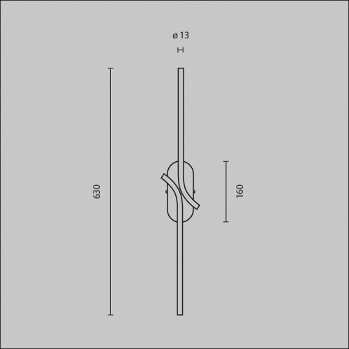 Бра Maytoni Renaissance MOD256WL-L5BS3K3