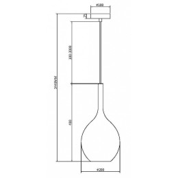 Подвесной светильник Maytoni Duality MOD271PL-01B1