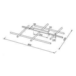 Потолочная люстра Maytoni Radiance MOD278CL-L50G3K