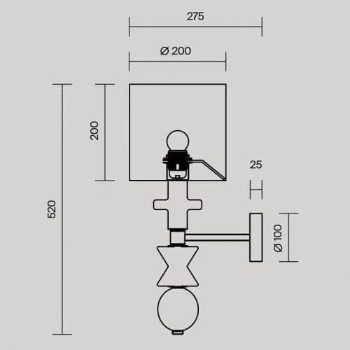 Бра Maytoni Comforty MOD298WL-01W