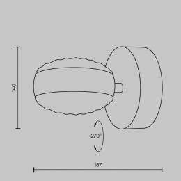 Бра Maytoni Mind MOD299WL-L10BC3K