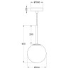 Подвесной светильник Maytoni Basic form MOD321PL-01G3