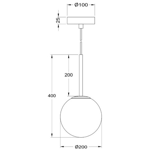 Подвесной светильник Maytoni Basic form MOD321PL-01G3