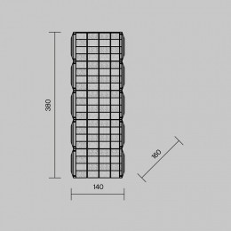 Накладной светильник Maytoni Castello MOD335WL-L20CH3K