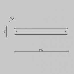 Накладной светильник Maytoni Albatre MOD366WL-L18BS3K