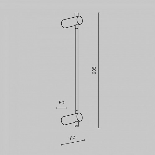Накладной светильник Maytoni Rotta MOD413WL-L6B3K