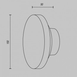 Накладной светильник Maytoni Glamping MOD437WL-L5BG3K