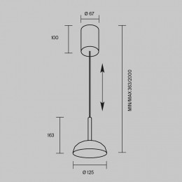 Подвесной светильник Maytoni Vita MOD451PL-L8B3K