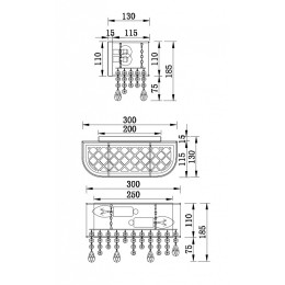 Накладной светильник Maytoni Manfred MOD600WL-02W