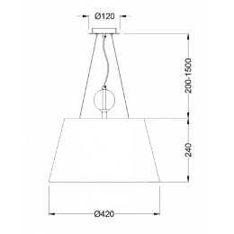 Подвесной светильник Maytoni Bergamo MOD613PL-03BG