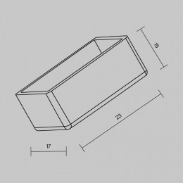 Заглушка для трека Maytoni Elasity IP O-TR001-SEC