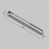 Накладной светильник Maytoni Points O-TR02-2-S-24WB4K