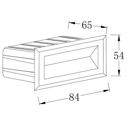 Встраиваемый светильник Maytoni Bosca O045SL-L3W3K