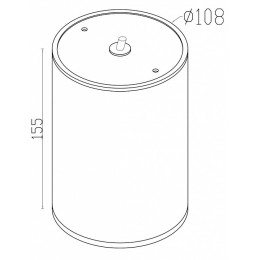 Накладной светильник Maytoni Bar O306CL-L12GF
