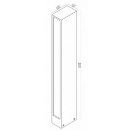 Наземный низкий светильник Maytoni Hof O422FL-L12GF