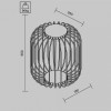 Наземный низкий светильник Maytoni Wisp O478FL-L18GF3K
