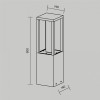 Наземный низкий светильник Maytoni Expo O480FL-L12B3K