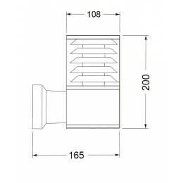 Светильник на штанге Maytoni Bronx O576WL-01GR