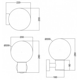 Светильник на штанге Maytoni Bold O598WL-01B