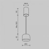 Подвесной светильник Maytoni Comfy P113-L12-3K-B