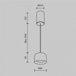 Подвесной светильник Maytoni Comfy P113-L12-3K-BS