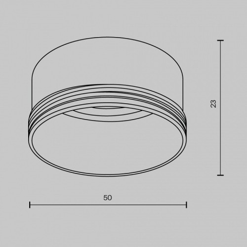 Кольцо декоративное Maytoni Focus LED RingM-12-W