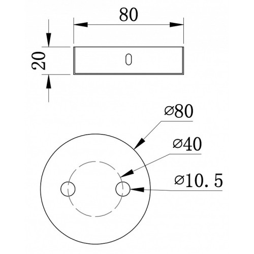 Основание Maytoni Universal base SPR-BASE-R-02-B