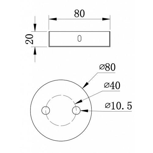 Основание Maytoni Universal base SPR-BASE-R-02-W