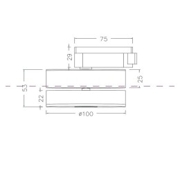 Накладной светильник Maytoni Track TR006-1-12W3K-B