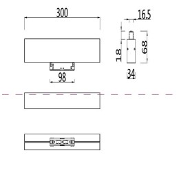 Накладной светильник Maytoni BASIS TR012-2-12W3K-W