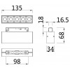 Накладной светильник Maytoni Points TR014-2-10W3K-W