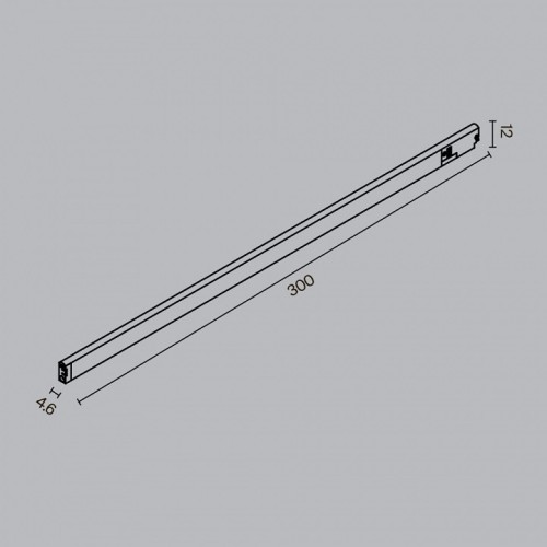 Встраиваемый светильник Maytoni Basis TR190-1-5W2.7K-B