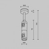 Основание на штанге Maytoni Flarity TRA156C-D1-PT