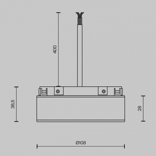 Блок питания Maytoni Power Supply Basity TRA172DR-100W-B