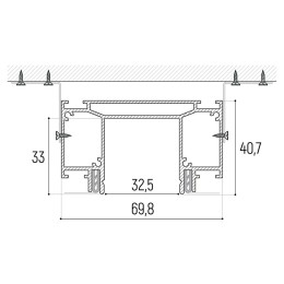 Профиль-держатель Novotech  135189