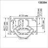Трек встраиваемый Novotech SHINO 135354