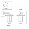 Светильник на штанге Odeon Light Mito 4047/1W