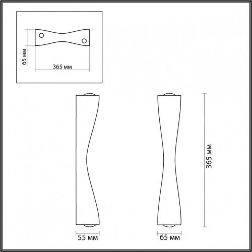 Бра Odeon Light Anika 4292/10WL