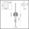 Бра Odeon Light Strekoza 5413/18WL