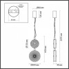 Подвесной светильник Odeon Light Caramella 1 5416/13LC