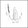 Настольная лампа декоративная Odeon Light Foros 5437/12TL