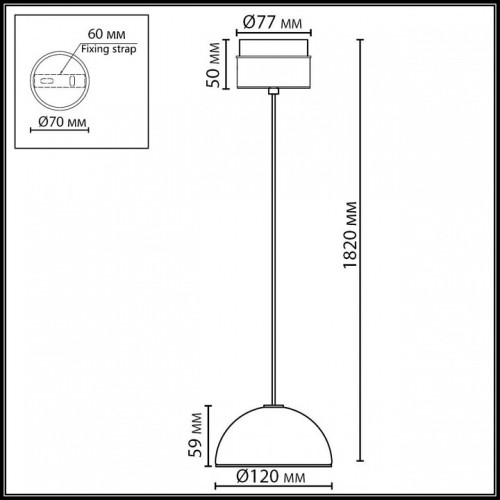 Подвесной светильник Odeon Light L-VISION 5453/6L