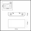 Накладной светильник Odeon Light MAGNUM 7106/4WL