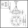 Подвесная люстра Odeon Light MIDCENT 7109/24