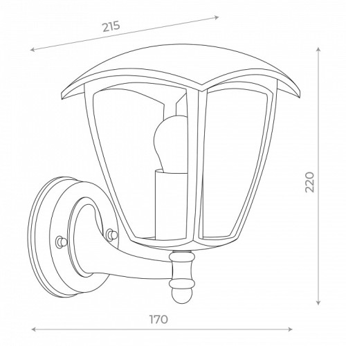 Светильник на штанге ST-Luce Sivino SL081.401.01