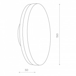 Накладной светильник ST-Luce Contario SL087.401.01