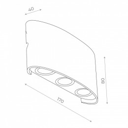 Накладной светильник ST-Luce SL089 SL089.501.06