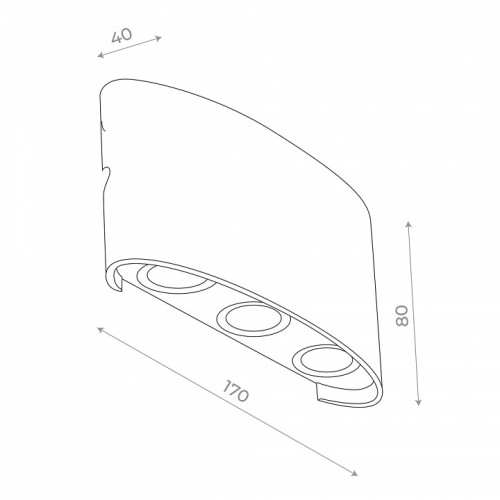 Накладной светильник ST-Luce SL089 SL089.501.06